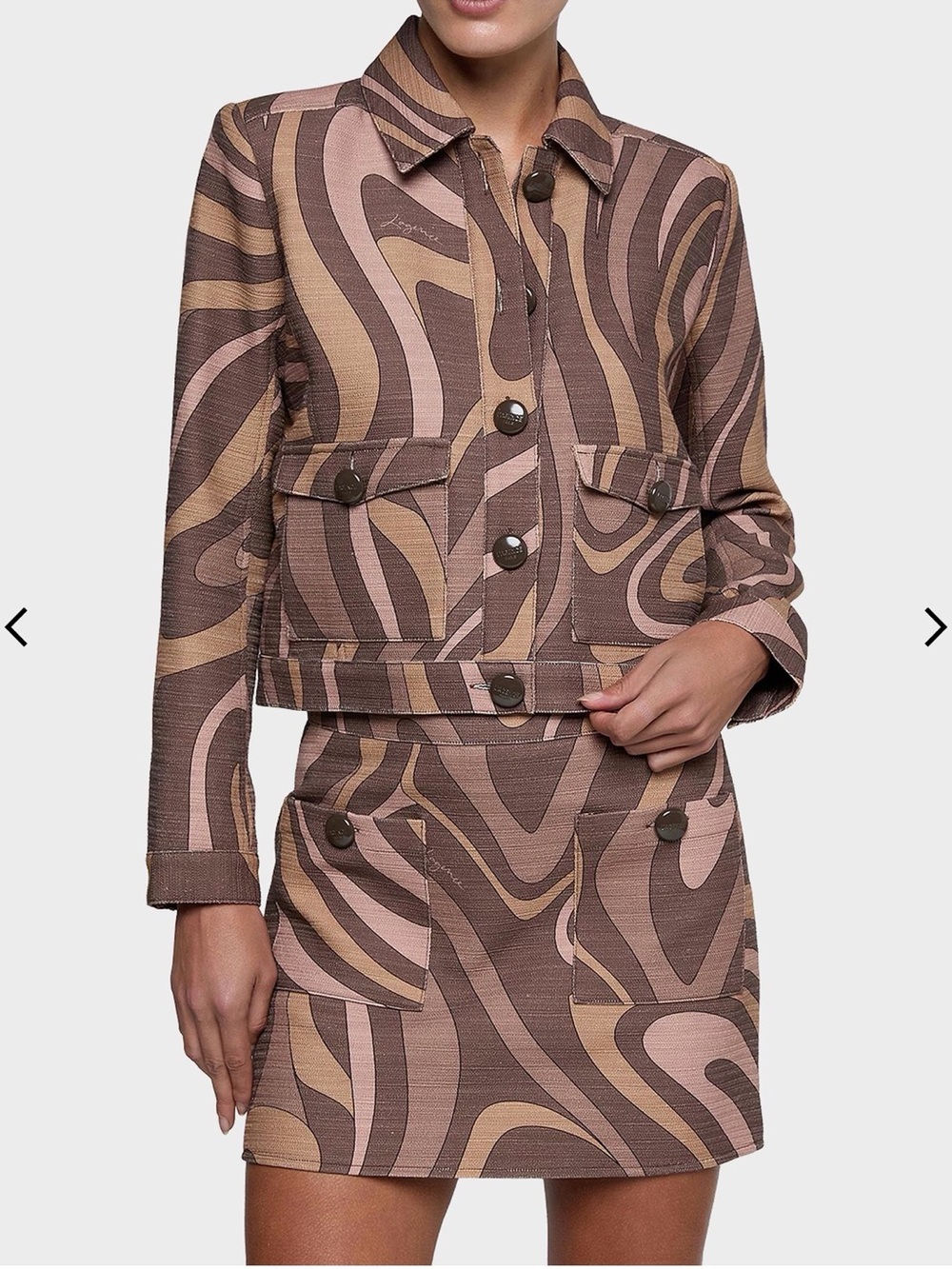 L'AGENCE Nyx Cropped Jacket Size 8